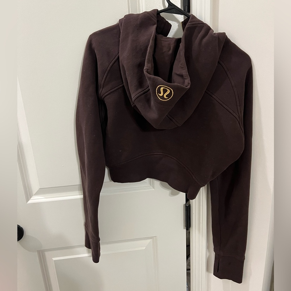 brown & gold lululemon jacket